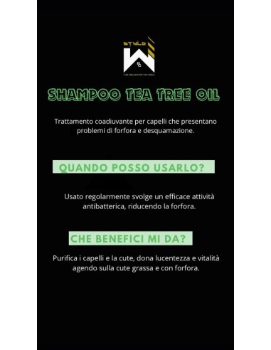 Shampoo Tea Tree Oil