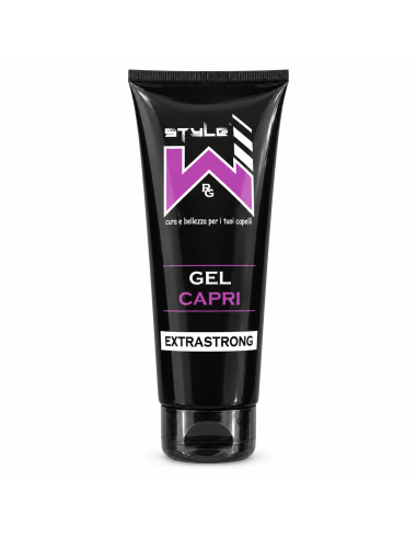 W_Style Gel Capri Extrastrong - Gel Capelli a Tenuta Extra Forte (250ml)